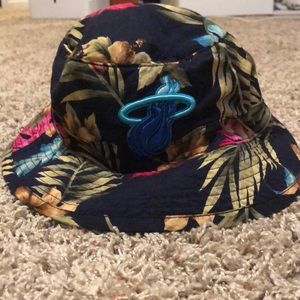 Miami Heat Mitchell & Ness Bucket Hat